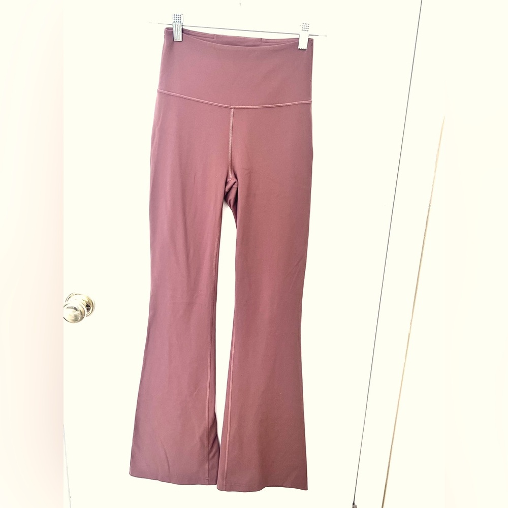 lululemon athletica Brown Flare Leggings